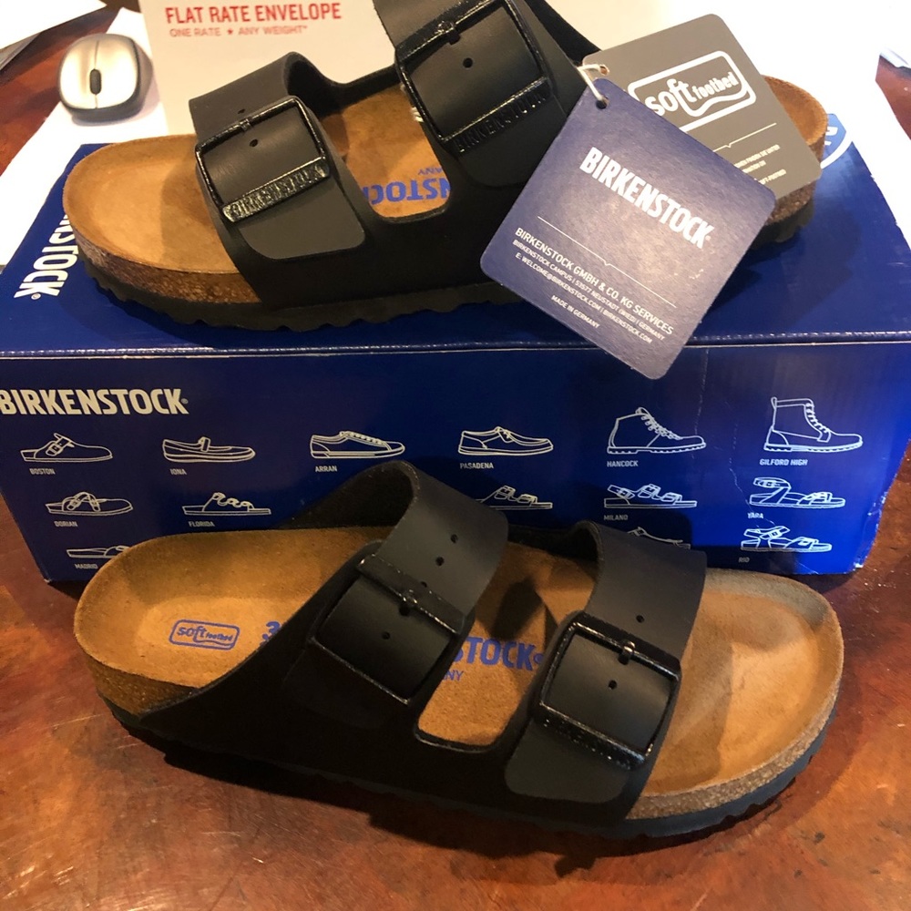 Birkenstock Arizona Birko black asst new